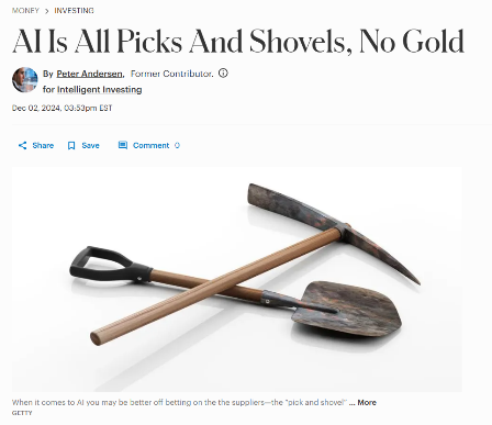 Picks and shovels